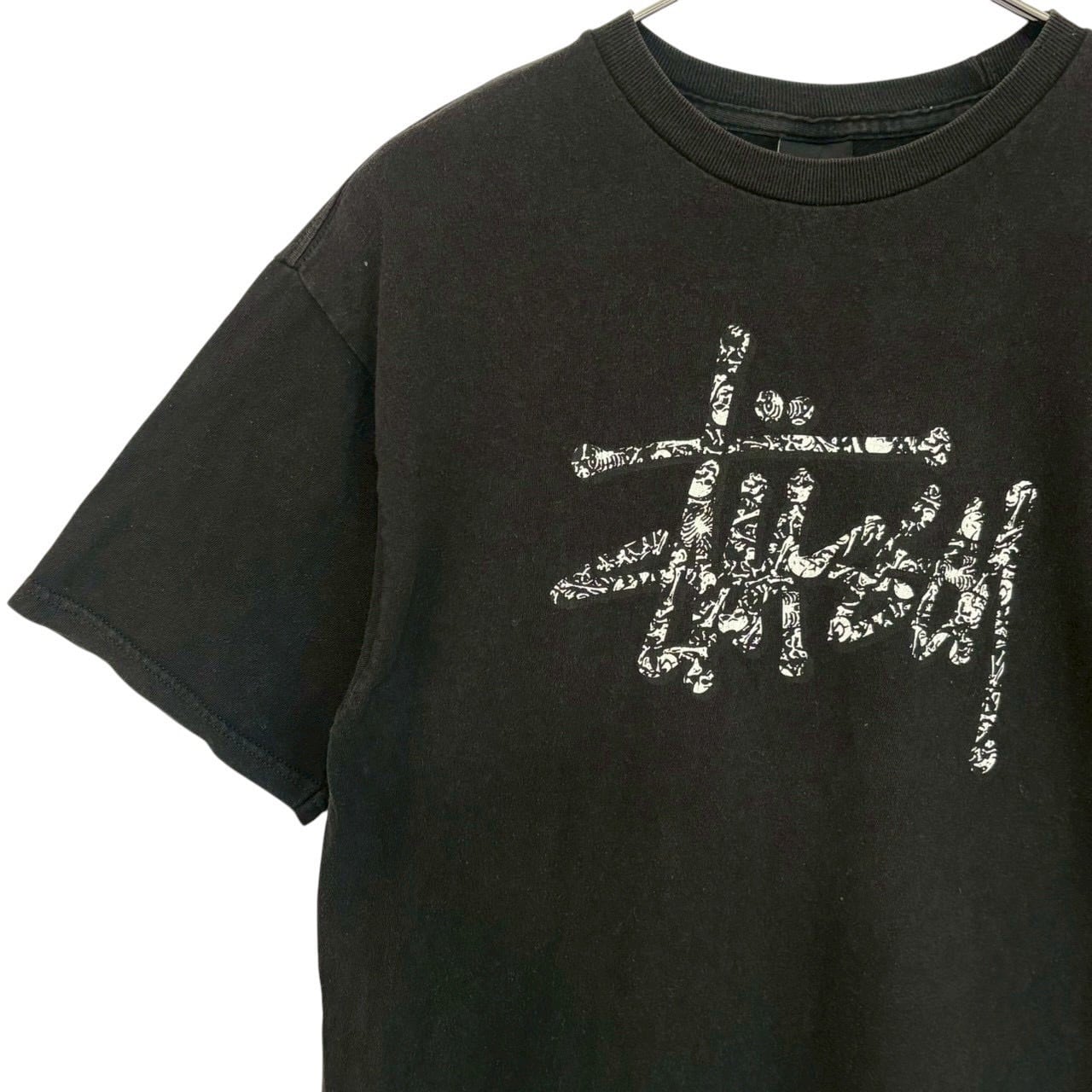 stussy ステューシー Tシャツ M センターロゴ プリント ショーン