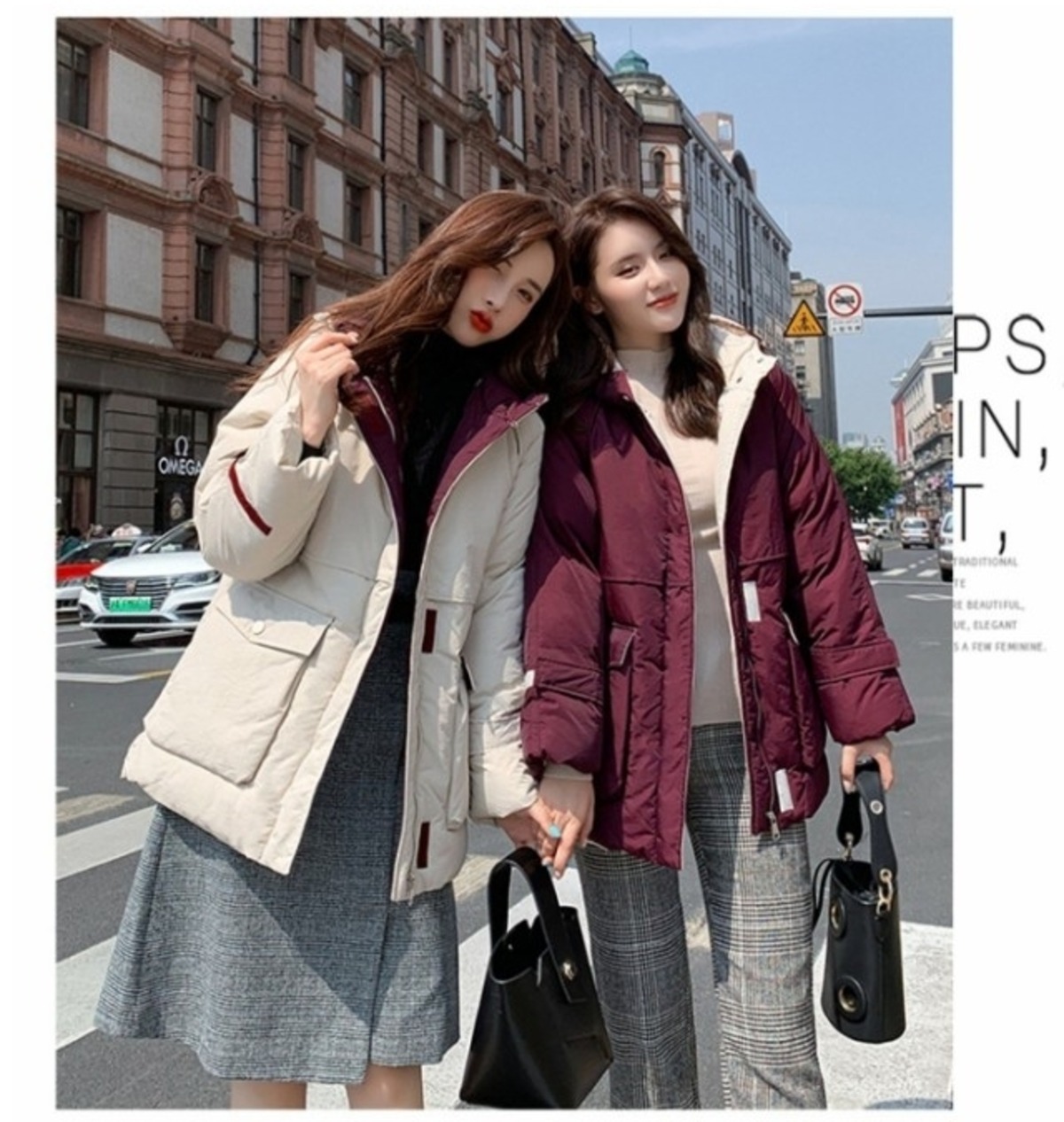 その他】 2020冬の女性の長さの綿服の新しい服の韓版