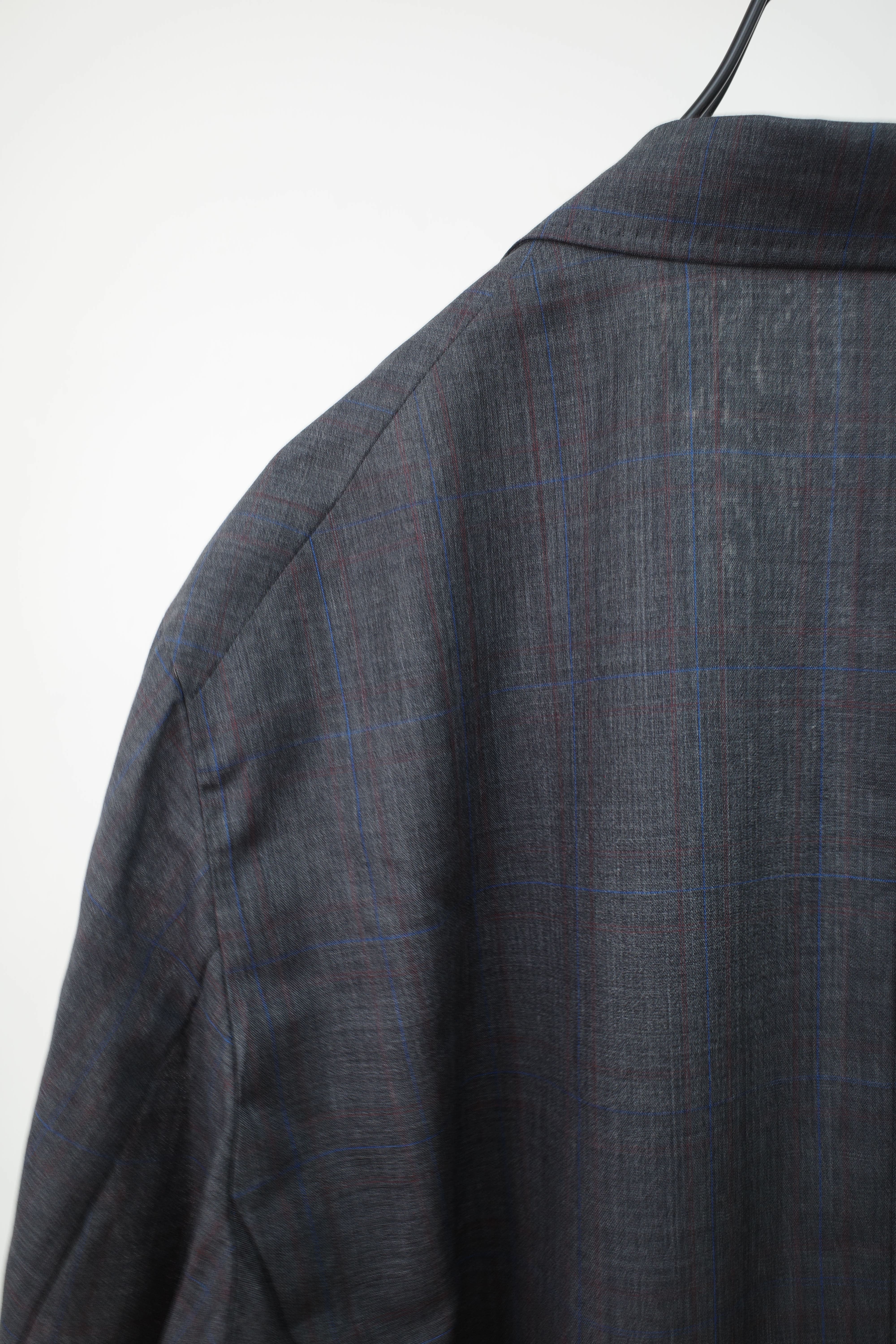 MAATEE&SONS / H WOOL MUSOU ギャザージャケット (CHARCOALPANE) | LiNN