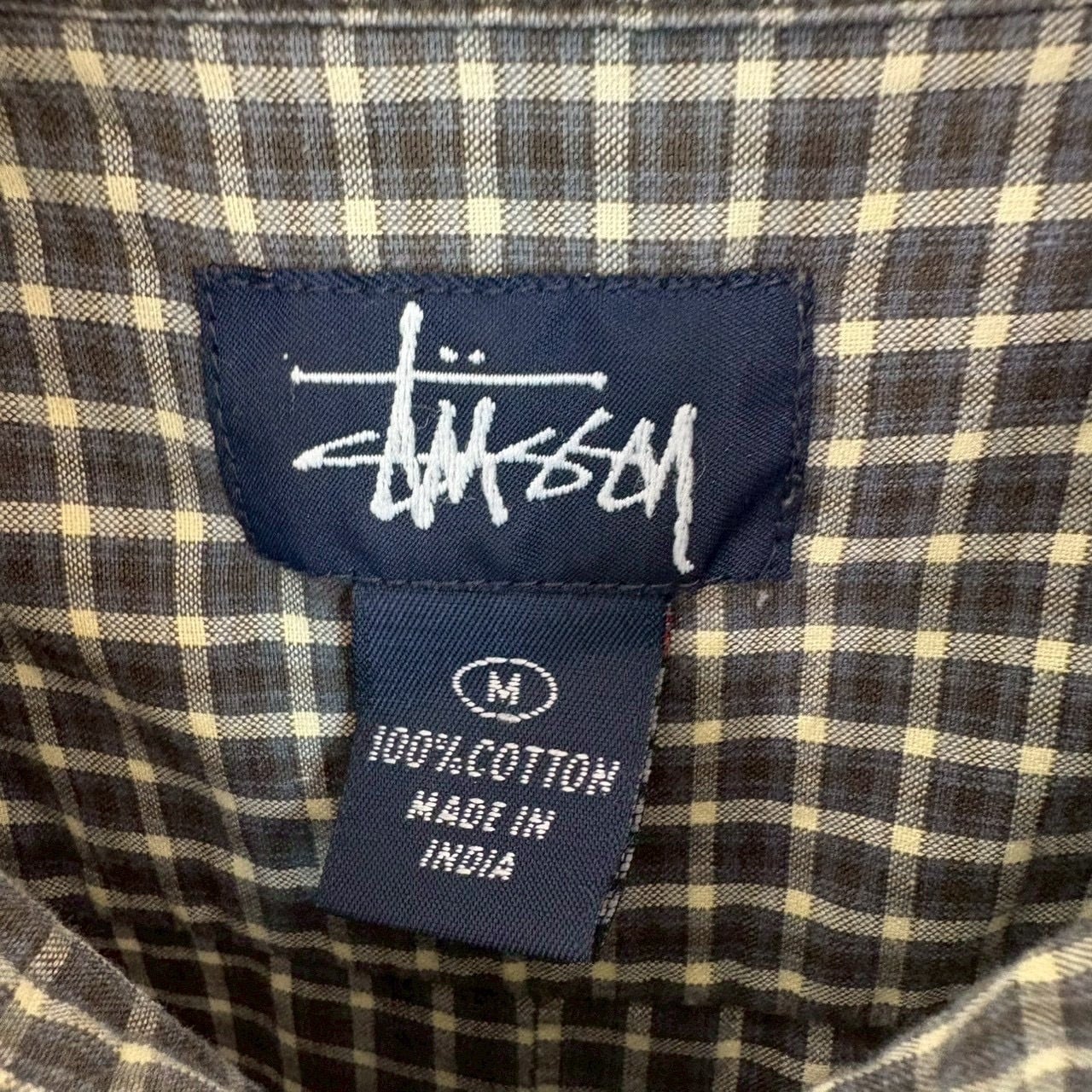 stussy ステューシー 半袖シャツ M チェック | 古着屋SAKASHITA