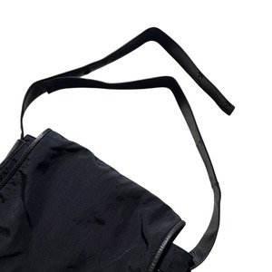 LOEWE black nylon shoulder bag