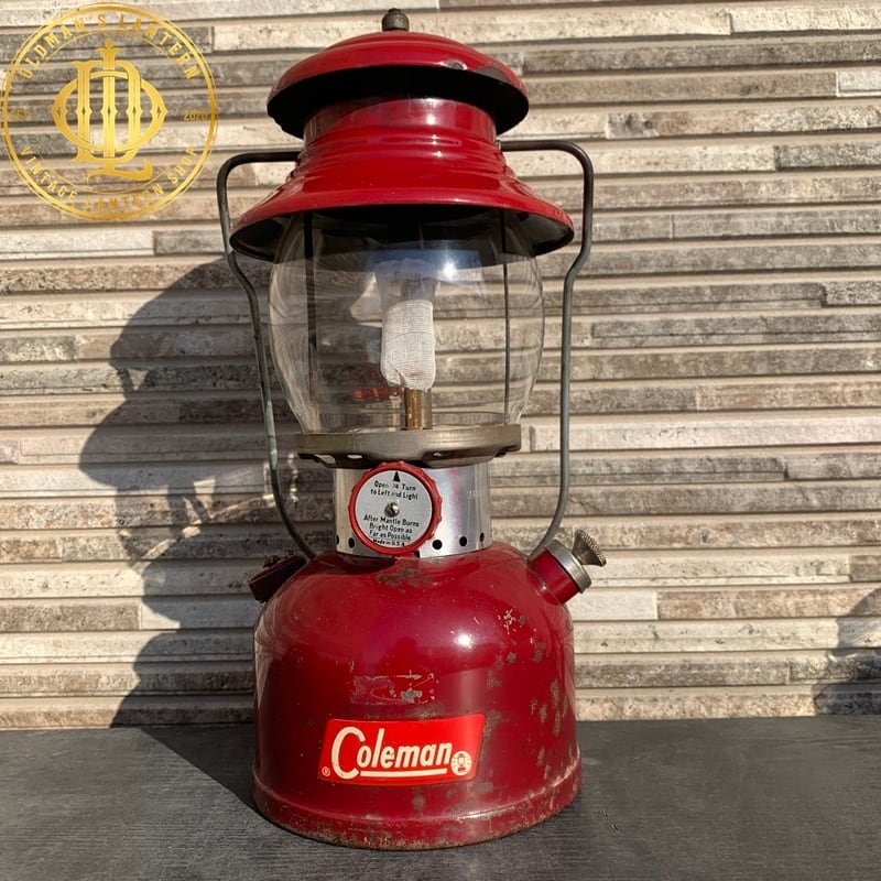 コールマンColeman Lantern 200Aバーガンディ 62年3月 バーガンディ】Coleman コールマン 200A ガソリンランタン 1962年3月