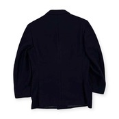 THE BLAZER NEW YORKER ニューヨーカー 金ボタン ダブル ウール テーラードジャケット 92YA6/ネイビー