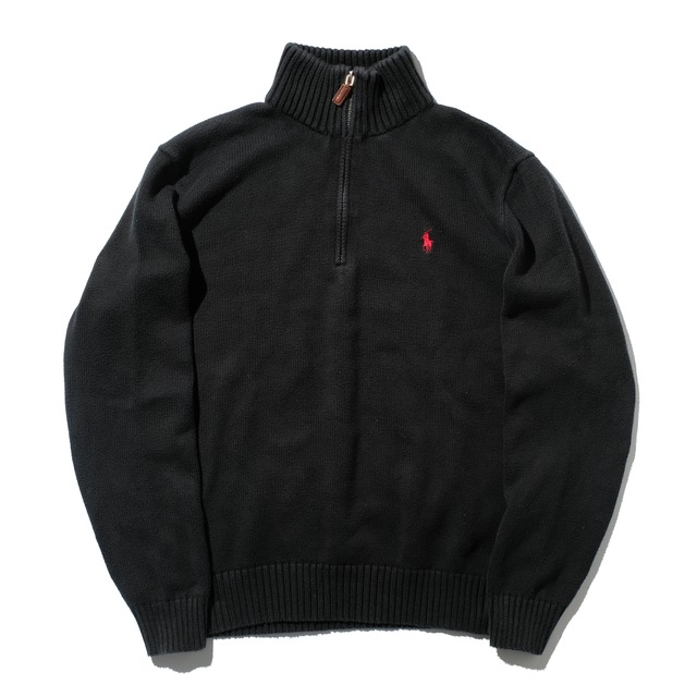 Polo by Ralph Lauren cotton half zip knit size M