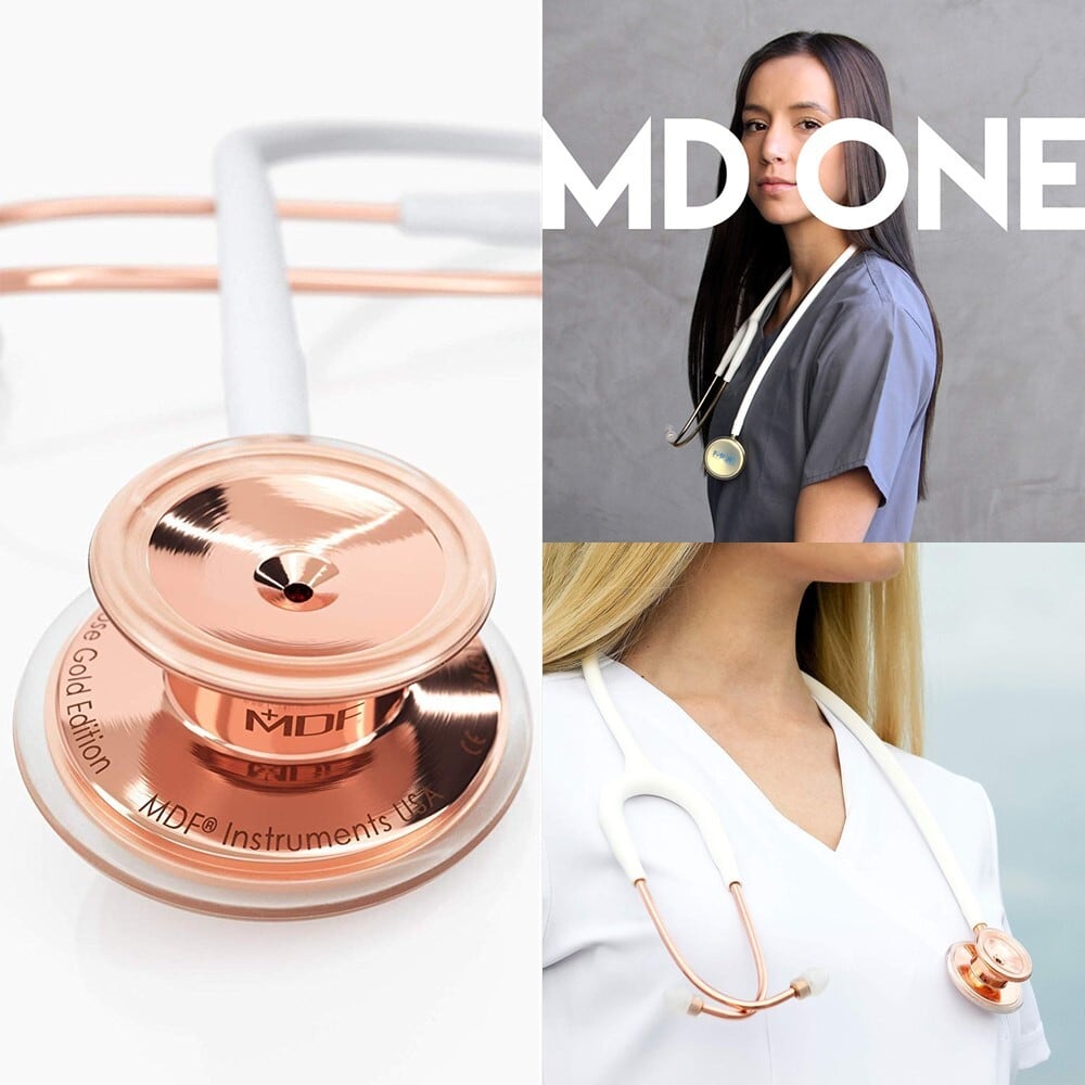 即納】 聴診器 MDF社製 ステソスコープ MD ONE ステンレススチール