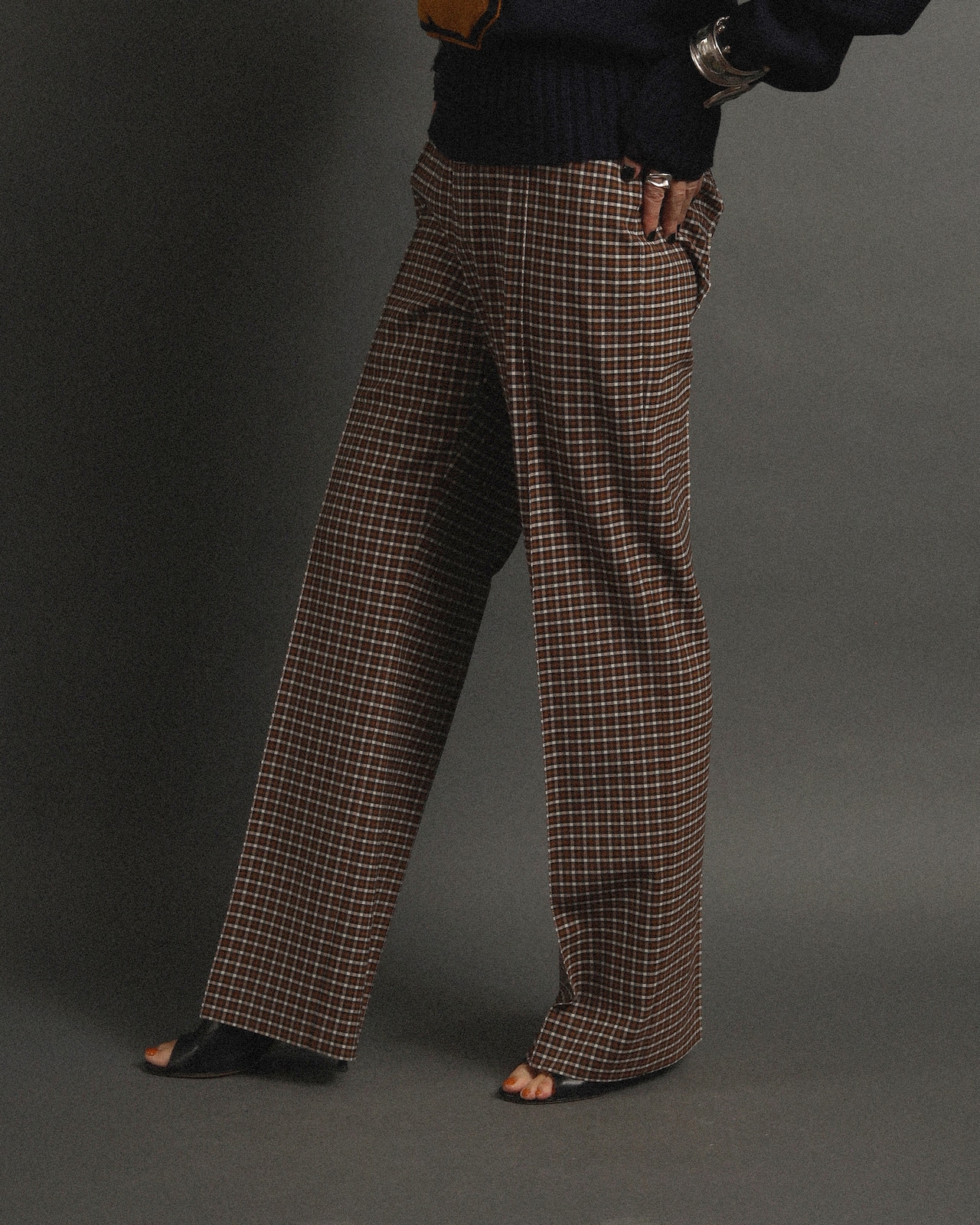 Chloe / Plaid Slacks