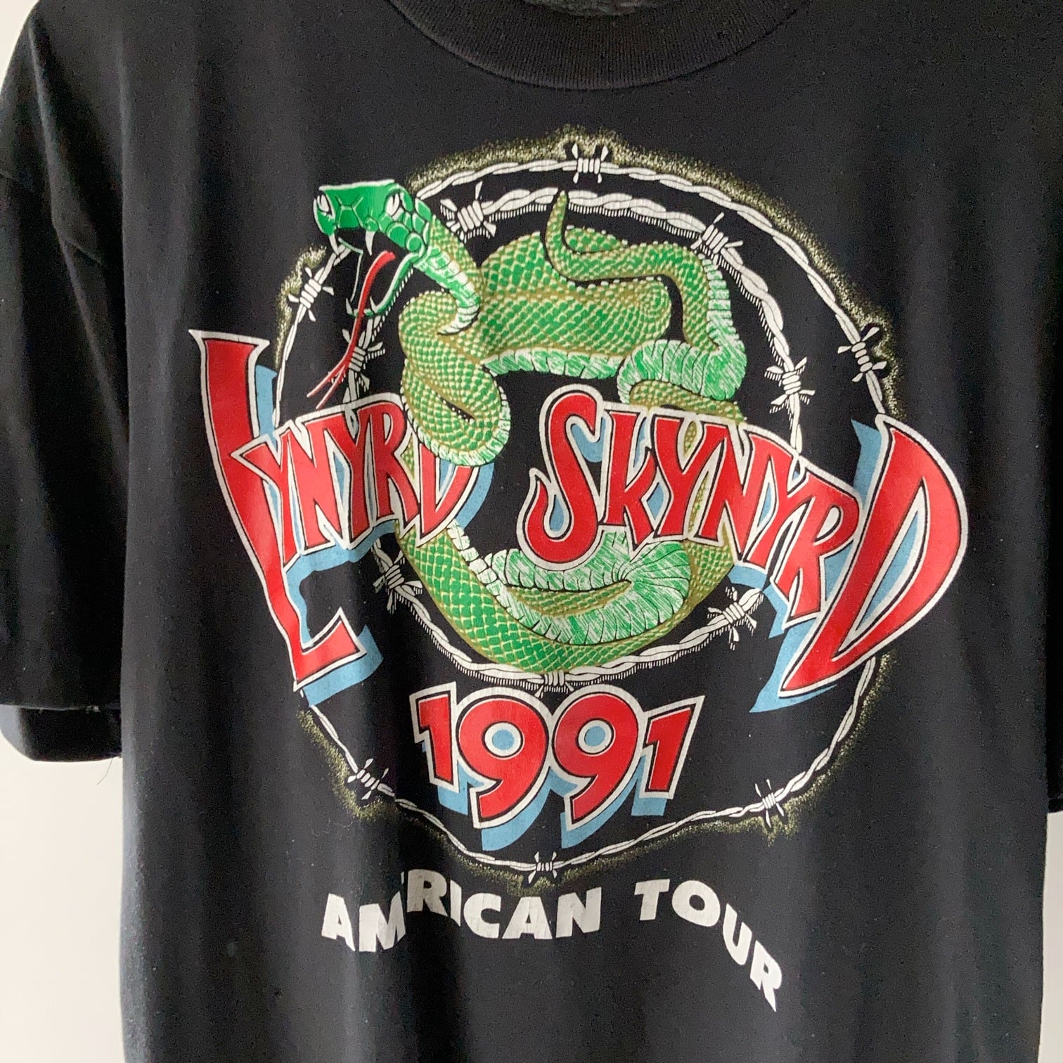 90's LYNYRD SKYNYRD 1991 TOUR Tシャツ 【0521A38】