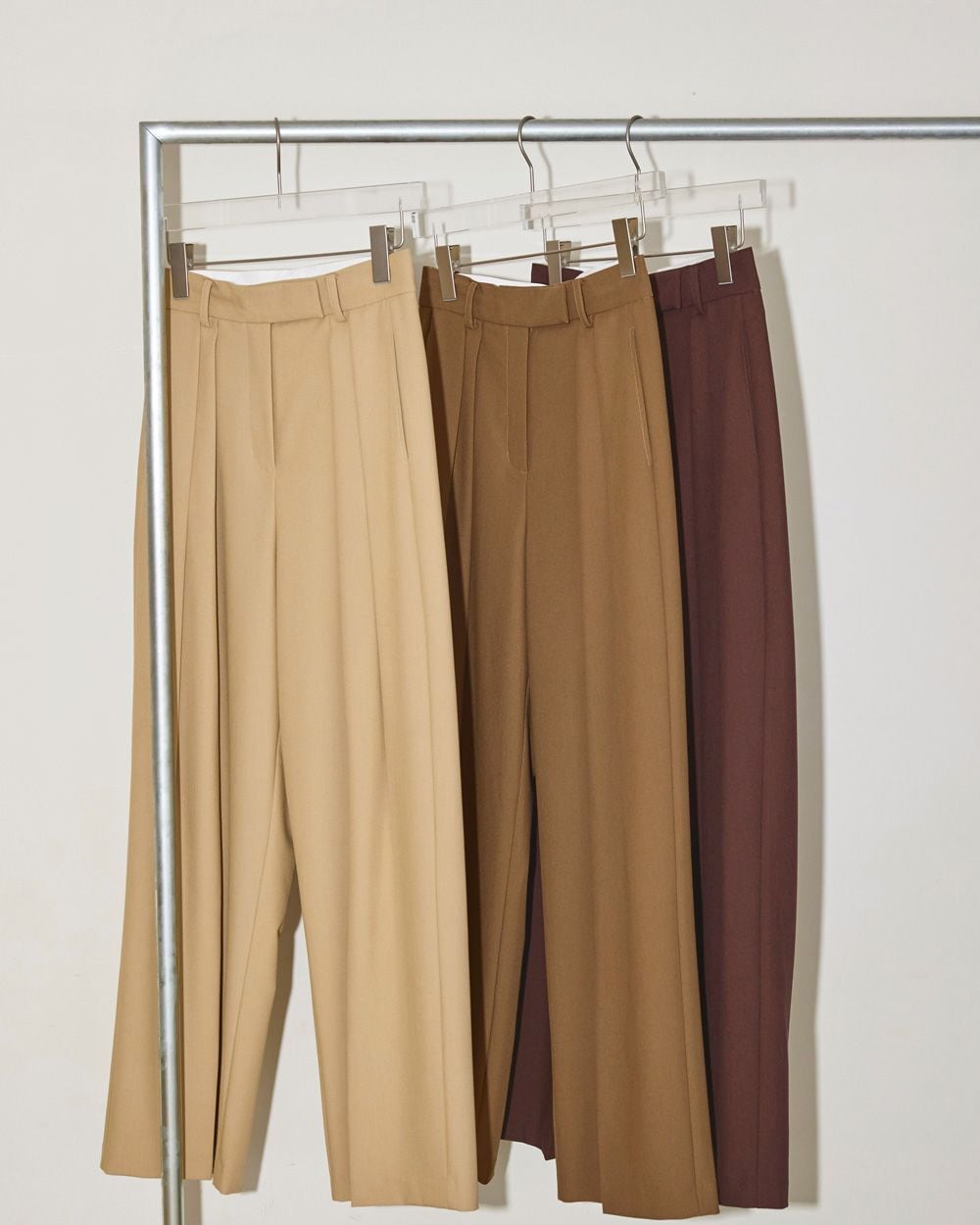 TODAYFUL(トゥデイフル) Wide Twill Trousers | サウスオレンジ