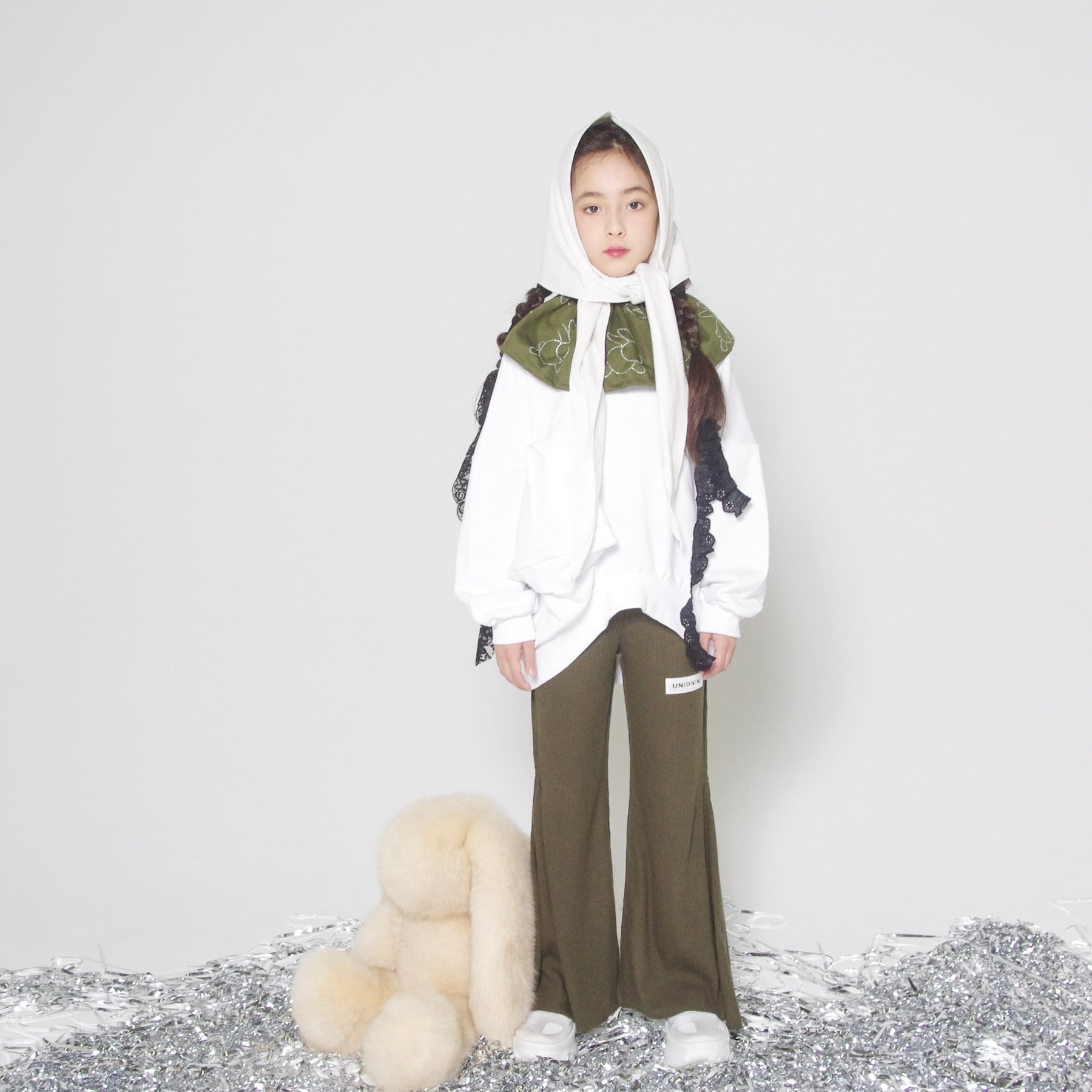 セール⚫︎UNIONINI⚫︎ テディベア刺繍のパンツ 10/12Y セール⚫︎UNIONINI⚫︎ テディベア刺繍のパンツ 10/12Y 【公式通販】