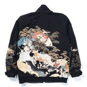 KIMONO REVERSIBLE BOMBER JACKET