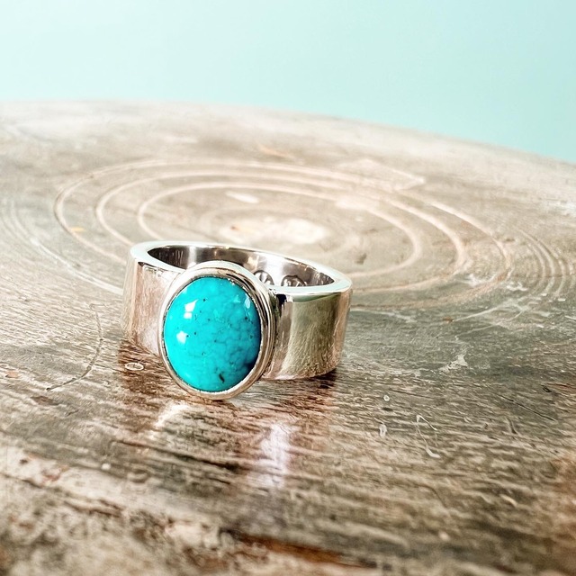 NORTH WORKS "Turquoise Ring" W-028