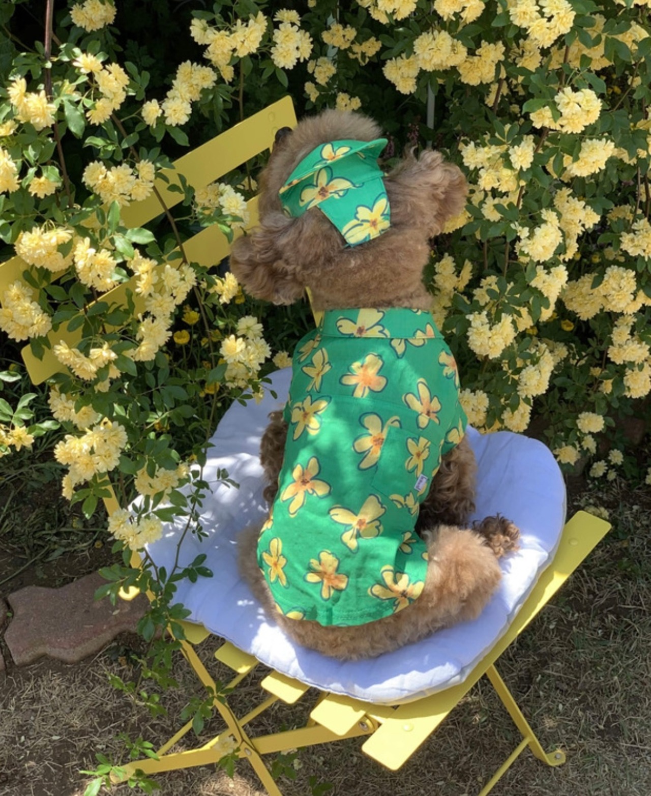 【THEREST OF LIFE】HAWAIIAN FLOWER SHIRT(green)