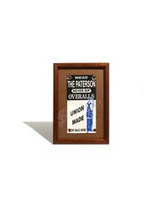 The Paterson Overalls Door Sign