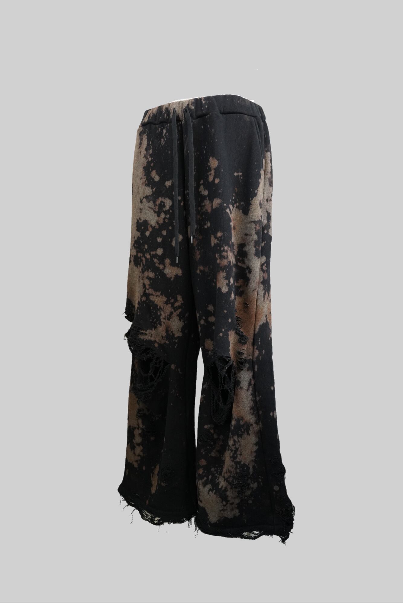 25SS】TEPPEI FURUYAMA BREACH & CRASH LOOSE PANTS （BLACK) TF-25S