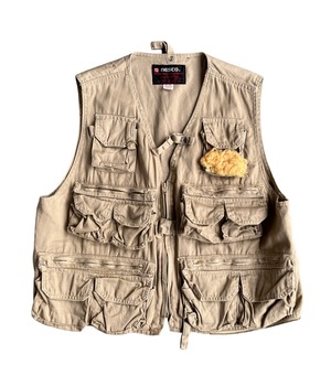 Vintage M Fishing vest -nesco-