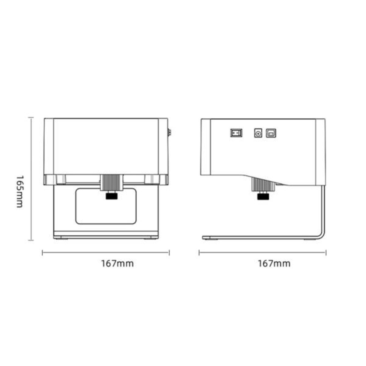 Formosa Japan ポータブル レーザー DIY 彫刻機 木材 プラスチック 竹 ゴム PCB 皮革 紙 彫刻 カット可能 IF-DJ6