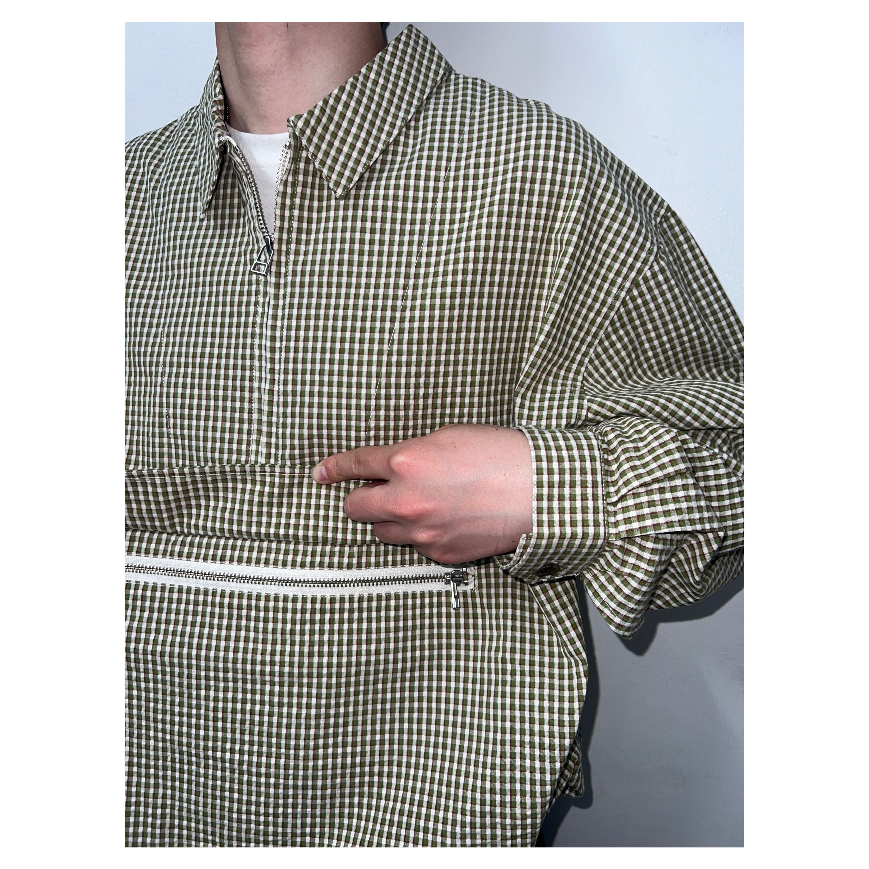 PWA / MINI SUCKER PO SHIRT GREEN | THE NEWAGE CLUB