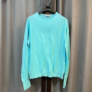 JOHN SMEDLEY COTTON CREW NECK KNIT《L》