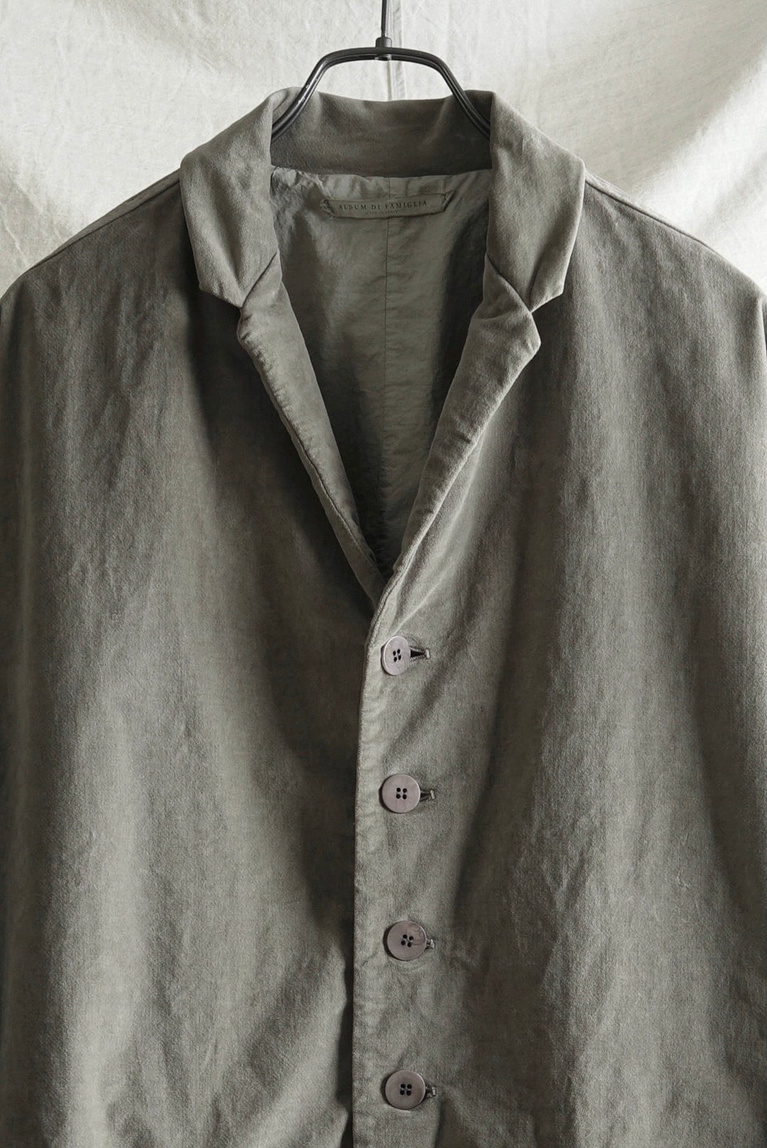 ALBUM DI FAMIGLIA ベルベットルーズブレザー ALBUM DI FAMIGLIA - BLAZER | Brownie