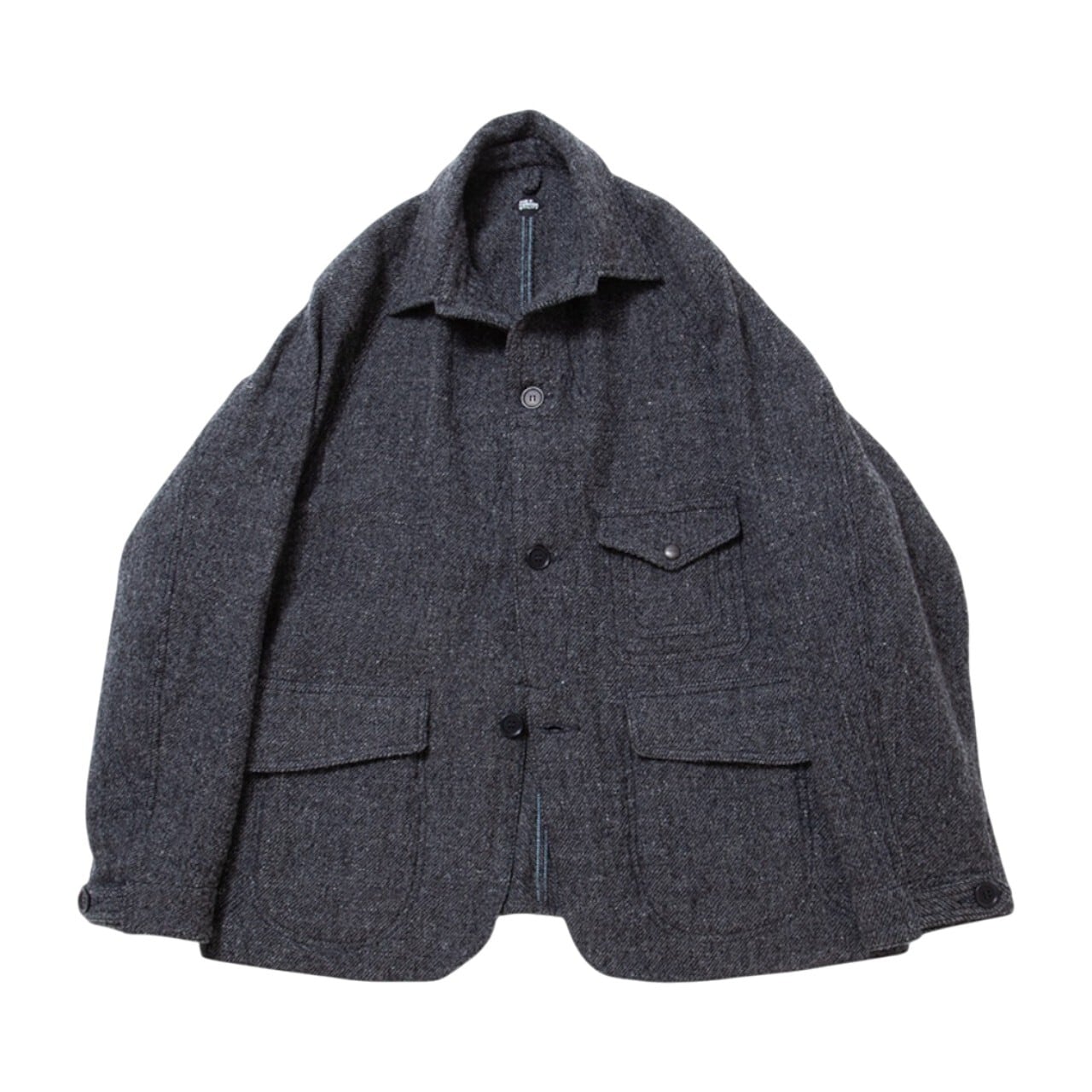 THE CORONA UTILITY / GAME JACKET Wool × Linen Tweed - ゲーム