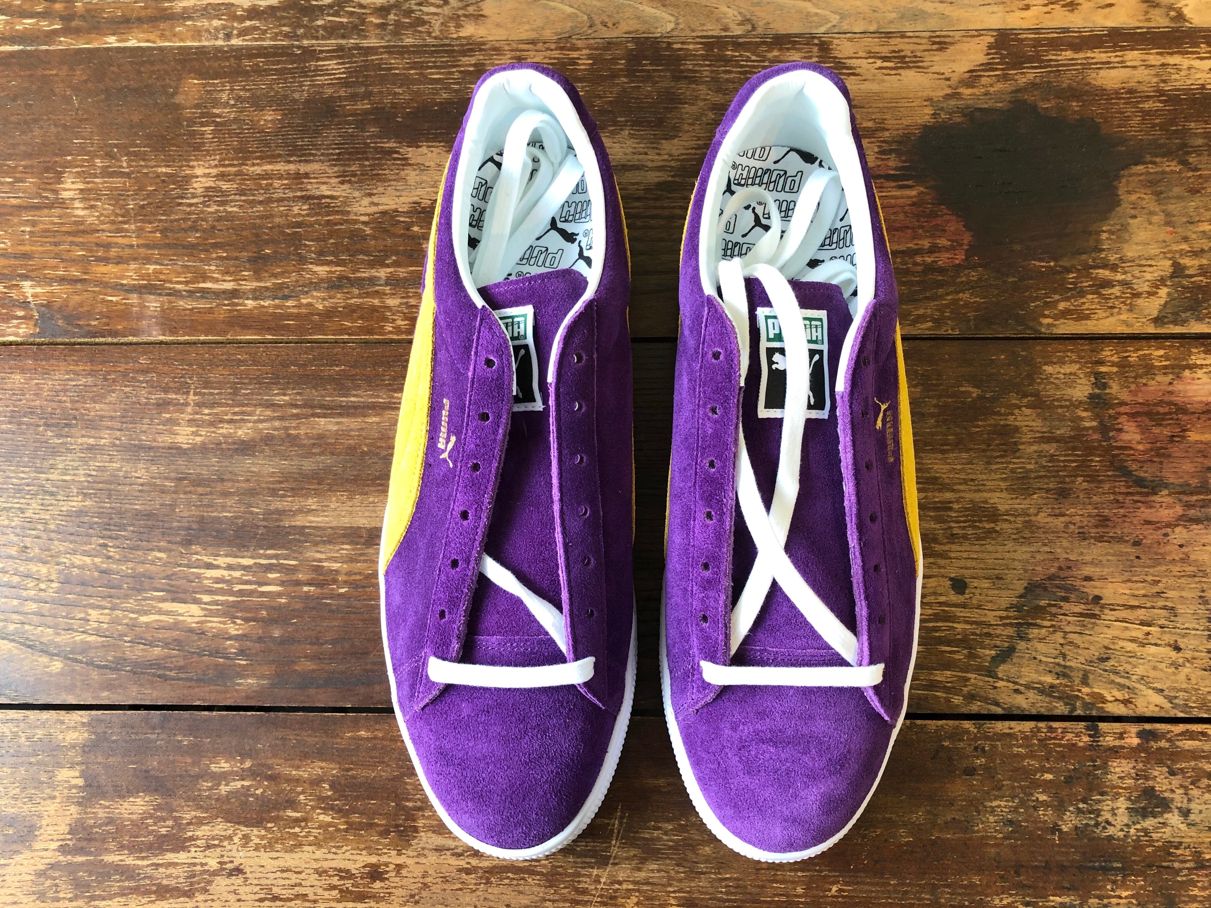 PUMA SUEDE CLASSIC X COLLECTORS (HELIOTROPE-SPECTRA YELLOW) | 