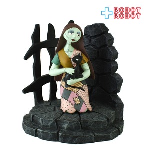 ジュンプランニング ナイトメアー・ビフォア・クリスマス サリー&黒猫 レジン フィギュアリン コレクション 開封 箱付