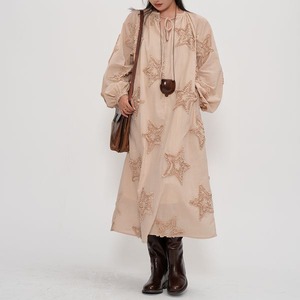 Star Embroidered One-piece 502012