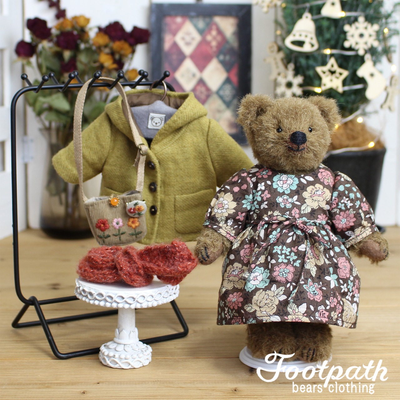 Vsb-0060 Mia brown bear set