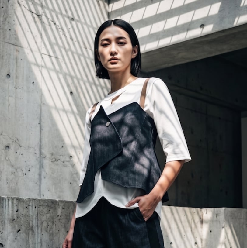 ★7月3~7日POPUP販売限定★Arnev(アルネブ) デニムビスチェ【9A-38】