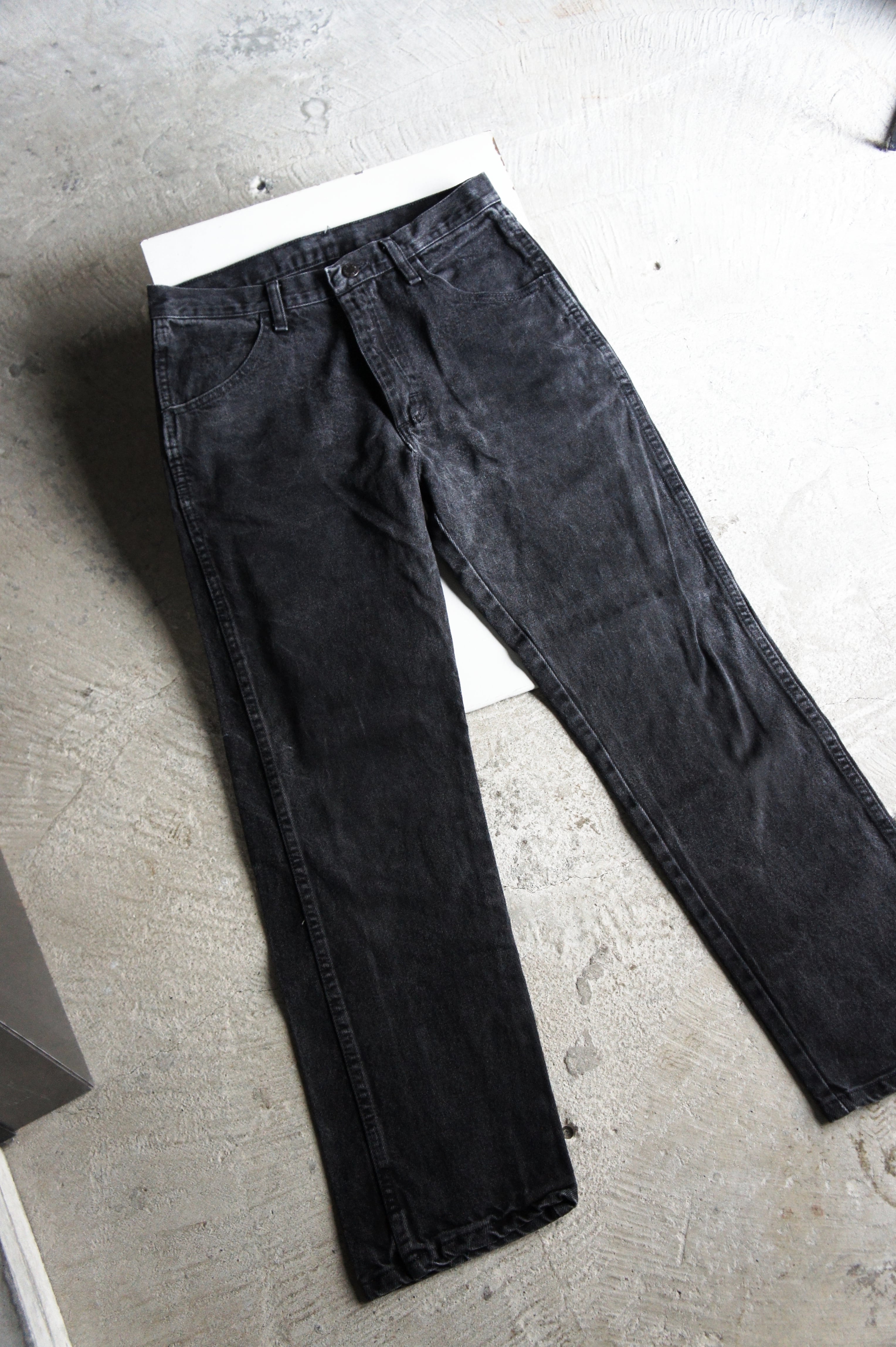 RUSTLER(ラスラー)】Archive Black Denim Pant 87619 | Atelier