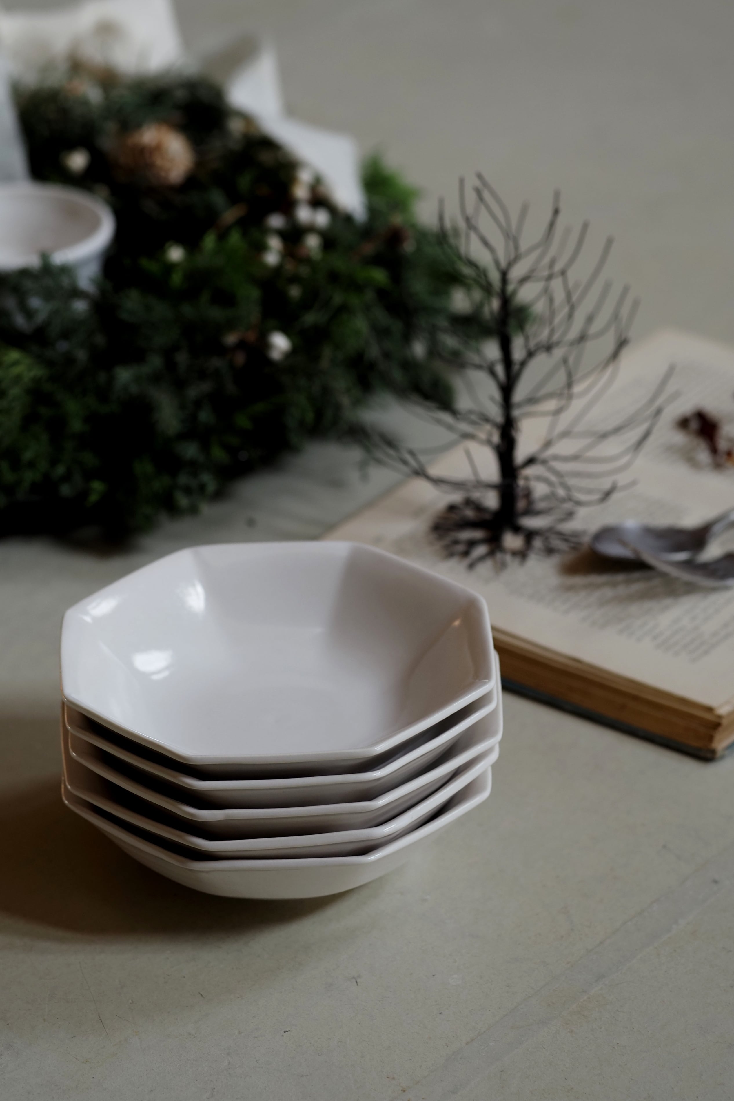 岡田直人 29.八角浅鉢小 | 陶屋なづな