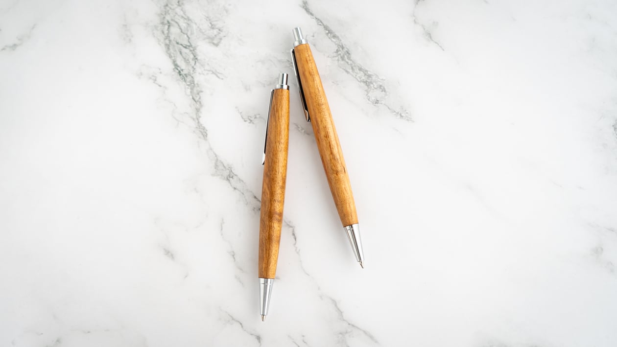 木軸ボールペン】やまざくら（山桜） /木軸ボールペン／ノック式／003