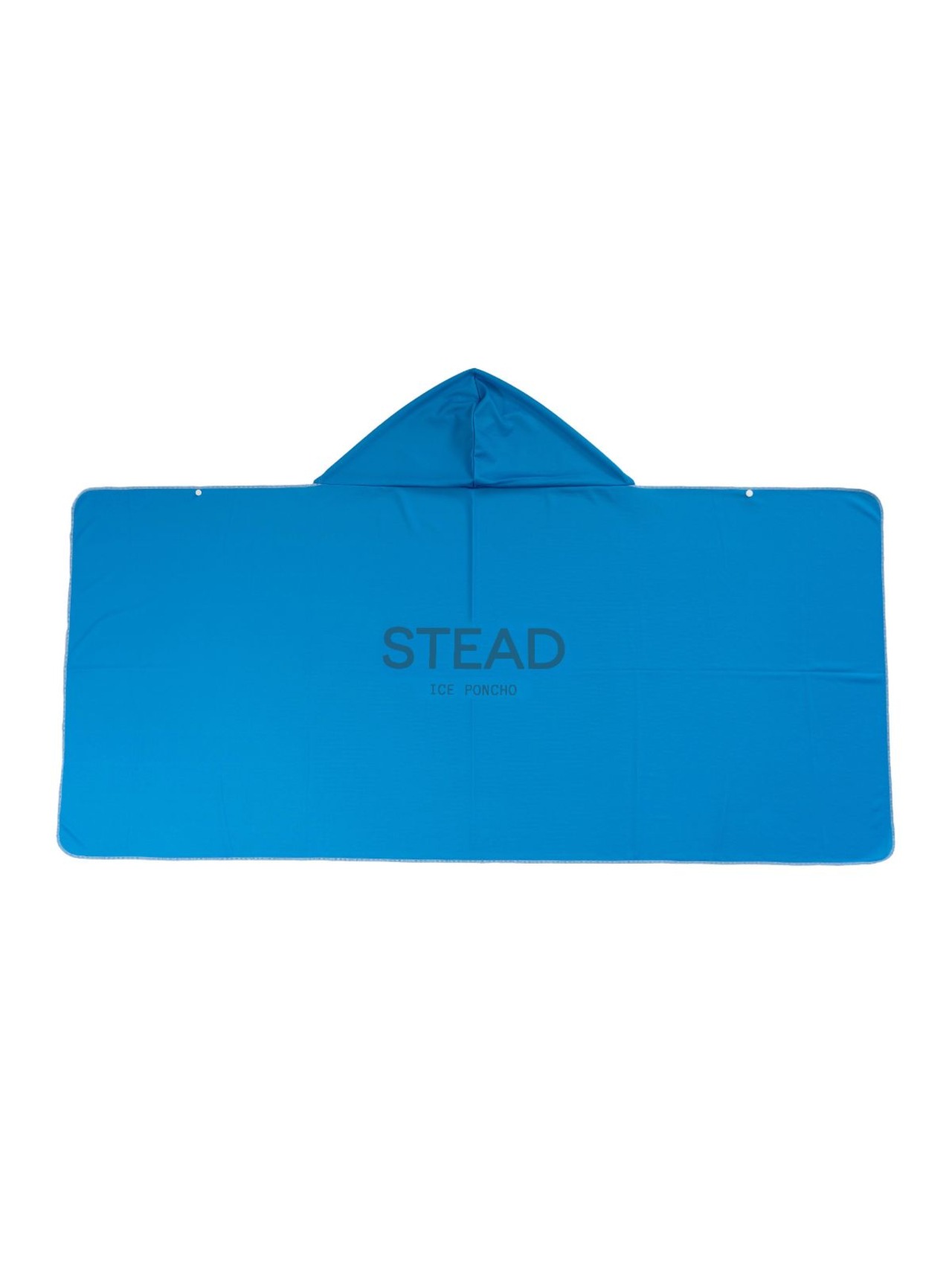 冷感アイスポンチョ（スカイブルー/ブルーロゴA）