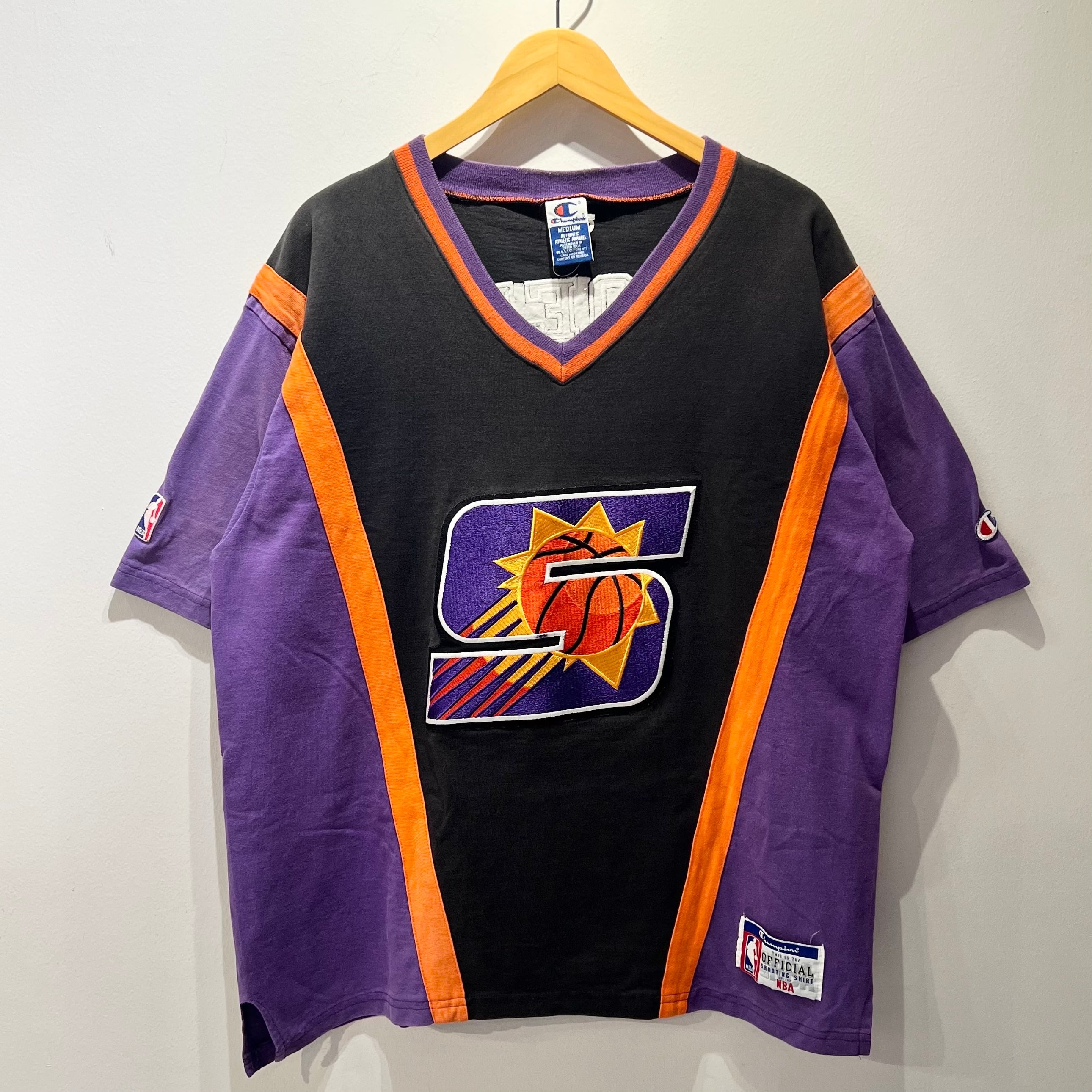 フェニックスサンズ　シューティングシャツ Champion NBA SUNS/チャンピオン フェニックス サンズ シューティング