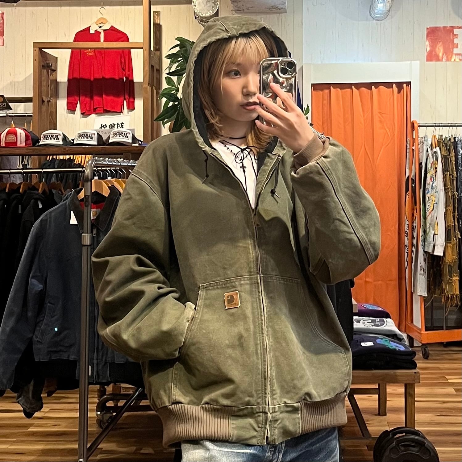 Carhartt/カーハート】アクティブジャケット”カーキ” | 古着屋KAKAVAKA 