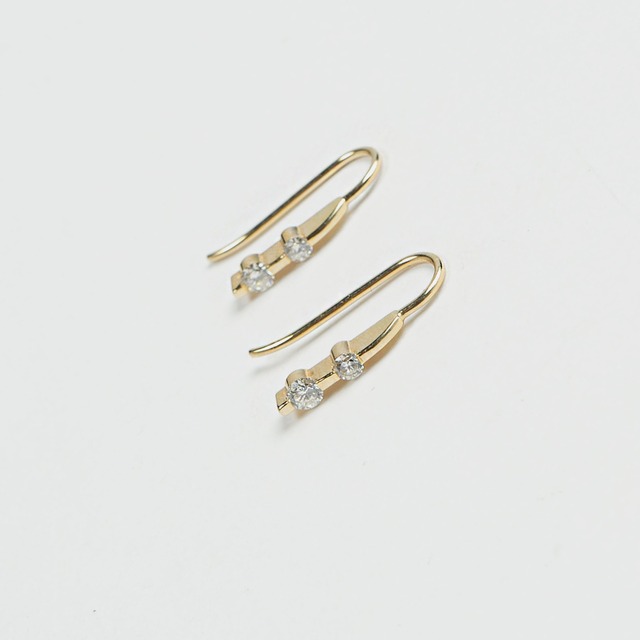 14K Gold x Diamonds Earrings