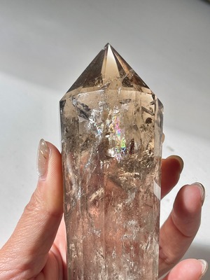 究極のヴォーゲルワンド(レインボースモーキークオーツ）