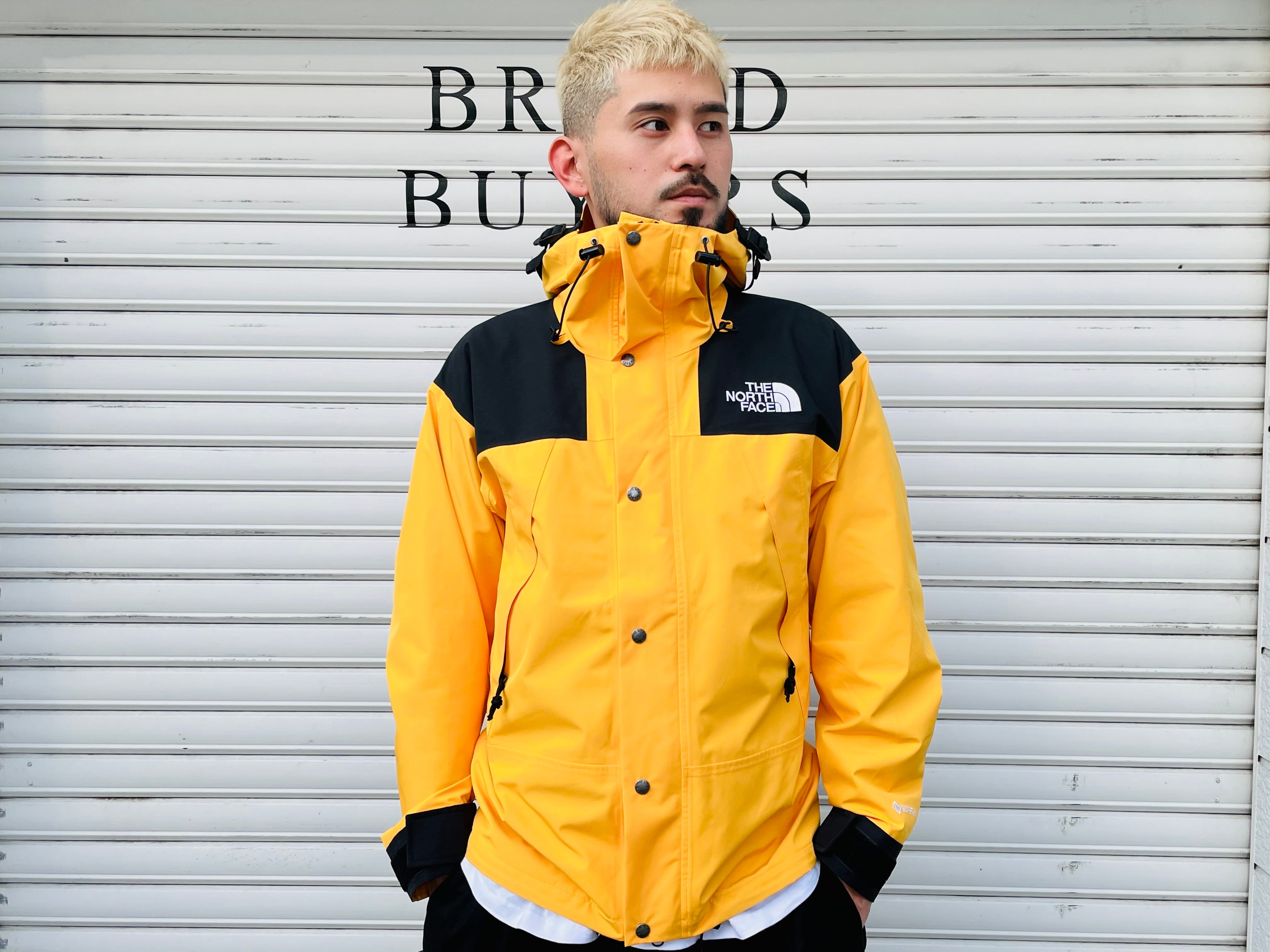 THE NORTH FACE 1990 MOUNTAIN JACKET GORE-TEX SMALL YELLOW 