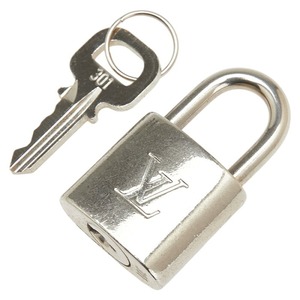 ルイ ヴィトン カデナ 南京錠 キー セット シルバー メタル レディース LOUIS VUITTON 【中古】