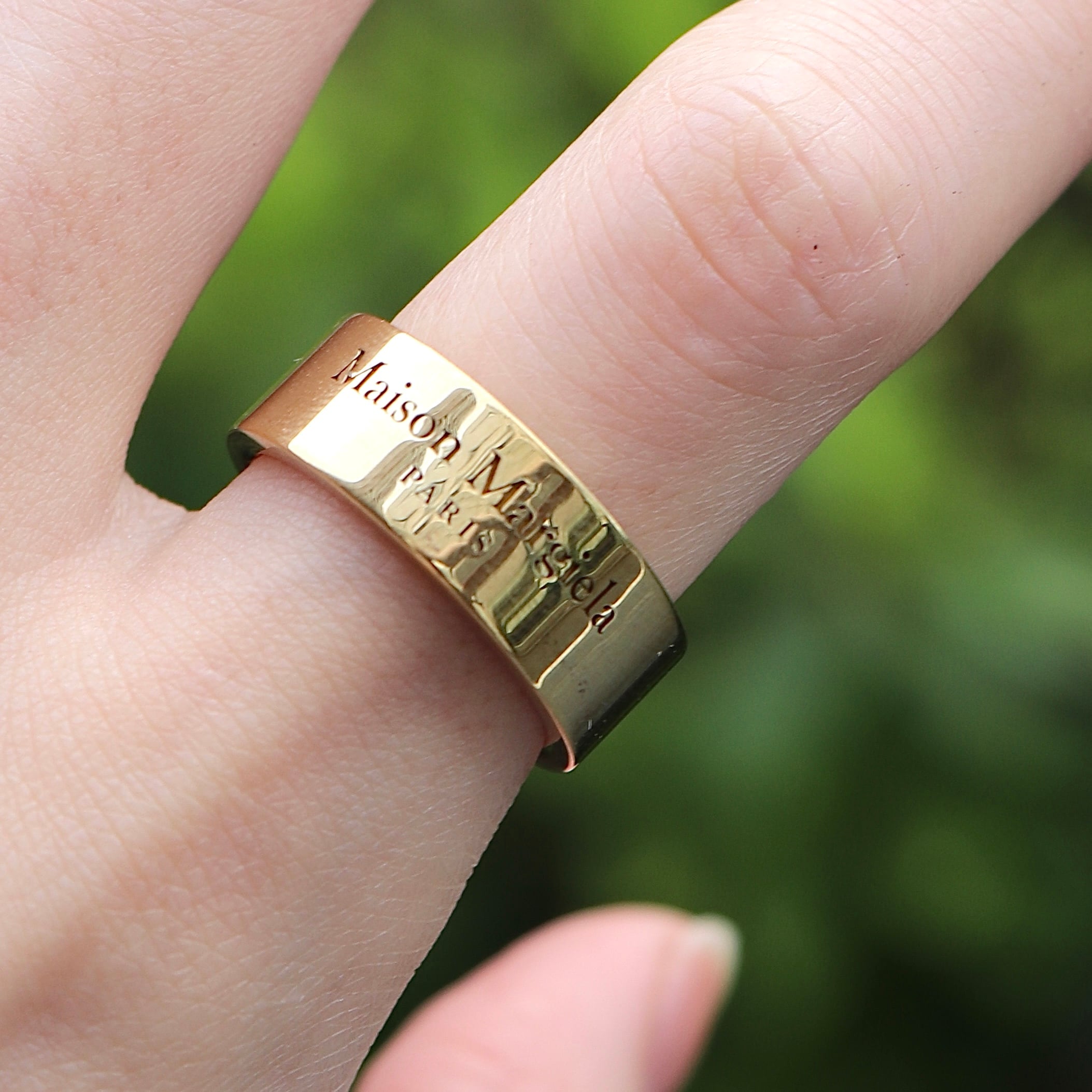 Maison Margiela マルジェラ リング US9（18号） Maison Margiela マルジェラ リング US9（18号） LOGO REFERENCE RING