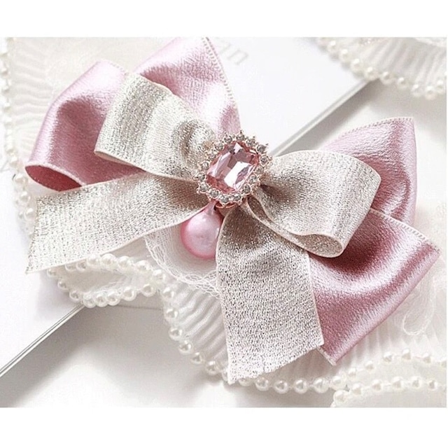 Princess Pearl エプロン 猫 付け襟 リボン 猫グッズ