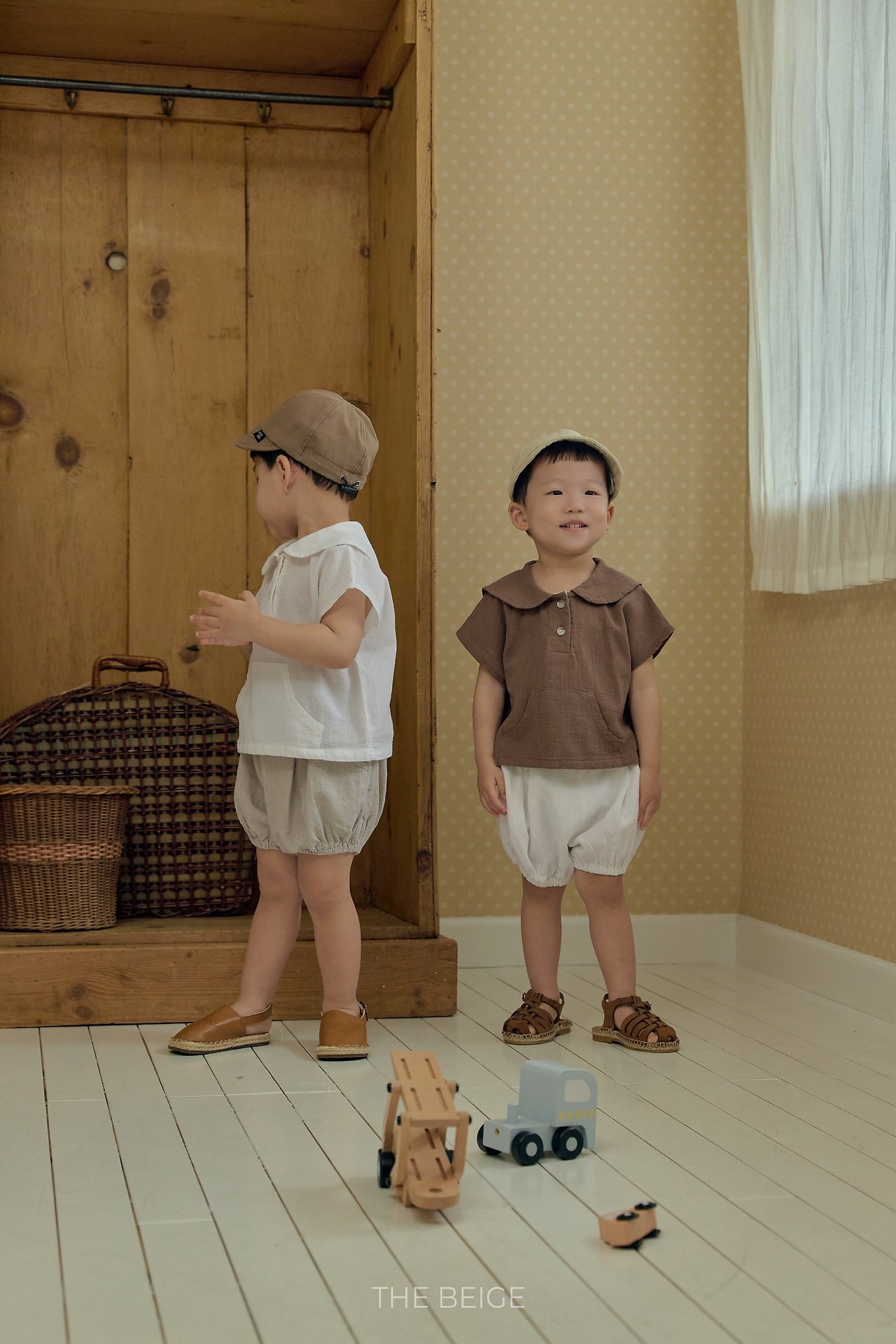 [THE BEIGE] Pumpkin Shorts / [더베이지] 호박반바지