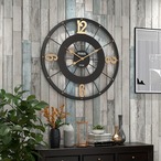 時計 掛け時計 オシャレ アイアンアートレトロウォールクロック アラビア数字シンプルウォールクロック サイレントクロック リビングルーム ベッドルーム ルームデコレーション ホームデコレーション キッチン オフィスデコレーション レストラン バー