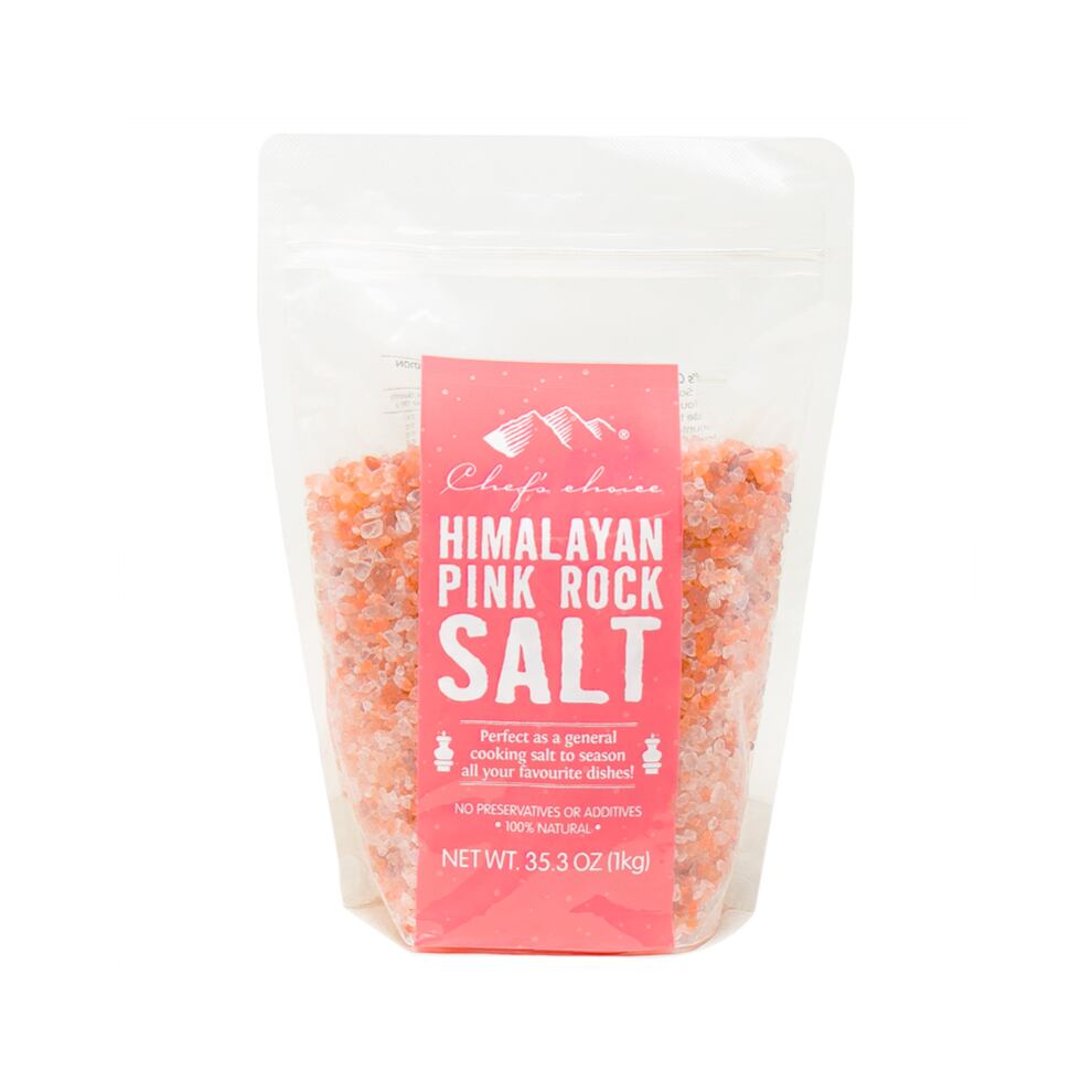 シェフズチョイス ヒマラヤ岩塩 ミル用 スタンディングバッグ 1kg Chef S Choice Japan シェフズチョイスジャパン シェフズチョイス ヒマラヤ岩塩 ミル用 スタンディングバッグ 1kg Chef S Choice Japan シェフズチョイスジャパン