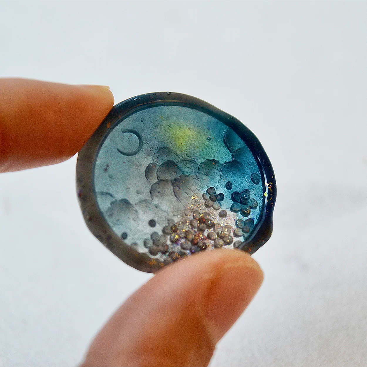 月の谷の花ざかり ・シーリングスタンプ