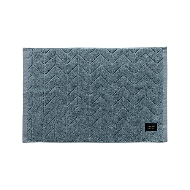 sensui バスマット 日本製 抗菌防臭 タオル地 約45×70cm 吸水速乾 高