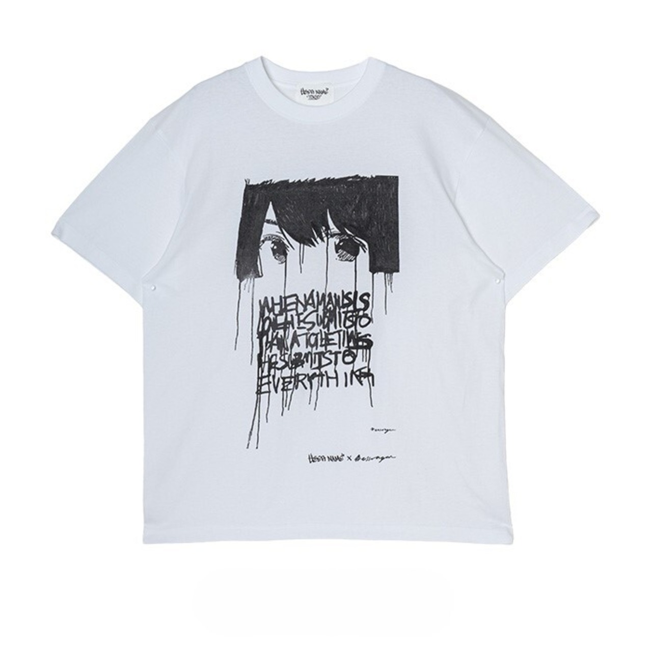 MUC102TEB UN×messenger Collaboration T-shirt