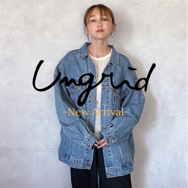 Ungrid (アングリッド) ビックシルエットデニムジャケット