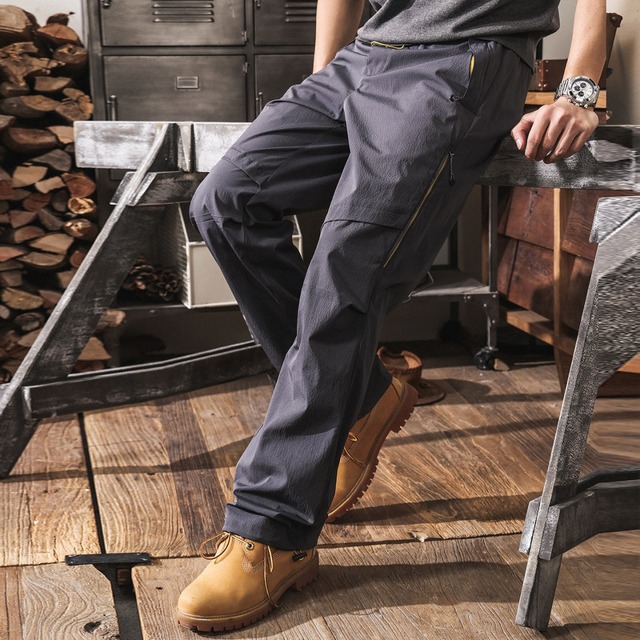 Mesh stitch vintage cool cargo pants ( 3color )