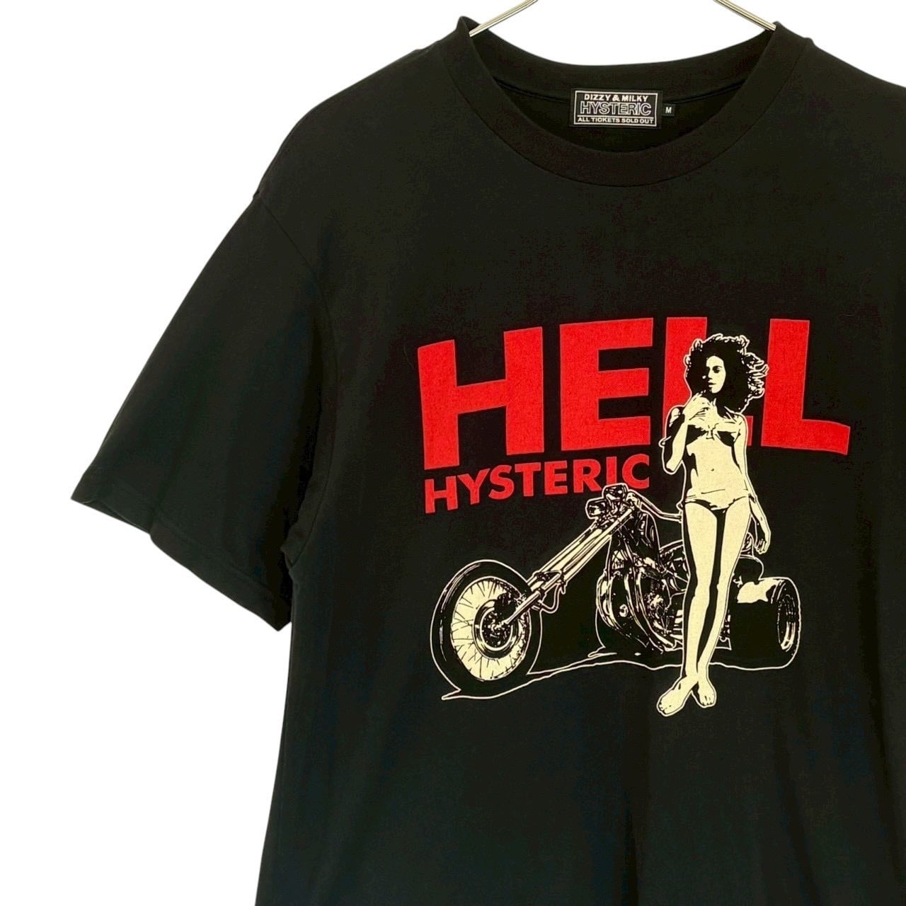 HYSTERIC GLAMOUR ヒステリックグラマー Tシャツ M センターロゴ